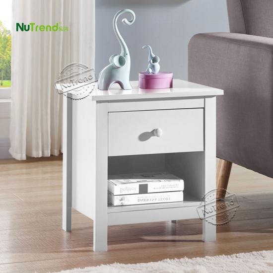 wholesale Wood Side Table With Shelf  Furniture factory Supplier